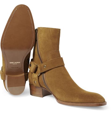 boots ysl men|saint laurent men's boots.